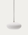 Inda metal ceiling lamp in a white finish, Ø 30 cm