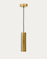 Deckenleuchte Andia aus Aluminium mit goldfarbenem Finish