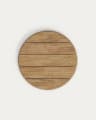 Saura round table top made of acacia wood in a natural finish, Ø70 cm FSC 100%