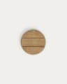 Saura round table top made of acacia wood in a natural finish, Ø43 cm FSC 100%