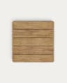 Saura square table top made of acacia wood in a natural finish, 70 x 70 cm FSC 100%