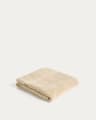 Handtuch Olvira aus 100 % Baumwolle mit Jacquard-Muster, beige, 50 x 90 cm