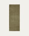 Empuries green runner rug 80 x 200cm