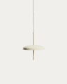 Porte light grey aluminium portable ceiling lamp Ø 16 cm