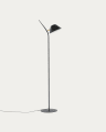 Aurelia floor lamp in steel with black finish