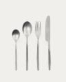 Ali 16-piece silver cutlery set