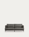 Tanya 2-Sitzer Sofa gepolstert in dunkelgrau 183 cm