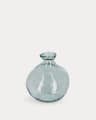 Vase Brenna transparent petit format en verre 100% recyclé