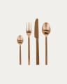 Kelda de 16 couverts cuivre