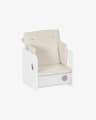 Almofada cadeira Nuun 100% algodão (GOTS) natural