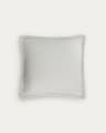 Augustina white cushion cover 45 x 45 cm