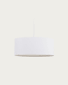 Pantalla para lámpara de techo Santana blanco con difusor blanco Ø 50 cm