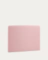 Dyla headboard with removable cover in pink, for 90 cm beds FSC Mix Credit