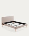 Dyla bed cover for a 150 x 190 cm mattress in beige
