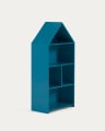 Celeste Kinderhaus Regal in MDF blau 50 x 105 cm