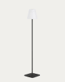 Lampada da terra da esterno solare Amaray in acciaio nero 120 cm