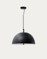 Llum de sostre Catlar de metall amb acabat pintat negre Ø 40 cm
