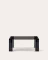 Adularia dark-grey, tempered-glass side table, 85 x 85 cm