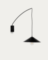 Kally wall lamp in a black painted finish