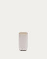 Taza alta Uilo de cerámica blanca