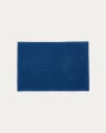 Erona bath mat 100% recycled cotton blue 50 x 70 cm