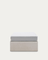 Matters folding sofa in beige for a 90 x 190 cm mattress