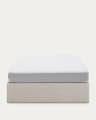 Matters folding sofa in beige for a 150 x 190 cm mattress