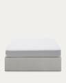 Matters folding sofa in grey for a 180 x 200 cm mattress