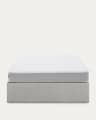 Matters folding sofa in grey for a 160 x 200 cm mattress