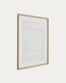 Durkan white picture on recycled paper 50 x 70cm