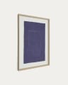 Durkan blue picture on recycled paper 50 x 70cm