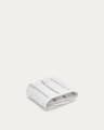 Rune face towel 100% cotton jacquard white 30 x 50 cm