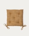 Aren mustard chair cushion 45 x 45cm