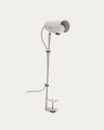 Jula desk lamp with clamp in grey metal