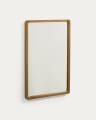 Shamel solid teak mirror 45 x 70 cm
