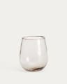 Sileia cup made of brown recycled glass