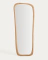 Alura teak wood mirror 158 x 61cm FSC 100%