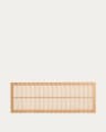 Beyla solid oak wood headboard for 180cm bed FSC 100%