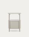 Arely bathroom vanity unit with steel structure and white lacquered MDF 60 x 40cm