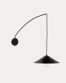 Kally wall lamp in a black painted finish