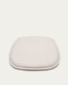 Cushion for Romane chair in beige 43 x 43 cm