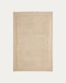 Marely beige wool rug 160 x 230 cm