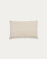Neris beige 100% linen cushion cover 40 x 60cm