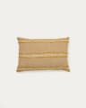 Neris mustard 100% linen cushion cover 40 x 60cm