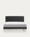 Dyla bed cover in black for a 160 x 200 cm mattress