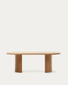Nealy table with an oak veneer in a natural finish, 200 x 100 cm