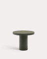 Aiguablava green cement round table Ø90cm