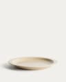 Assiette Doren en céramique beige