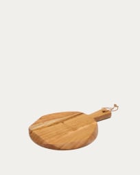 Lidiana small solid acacia wood serving board