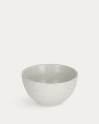 Taça Aratani de cerâmica cinza-claro